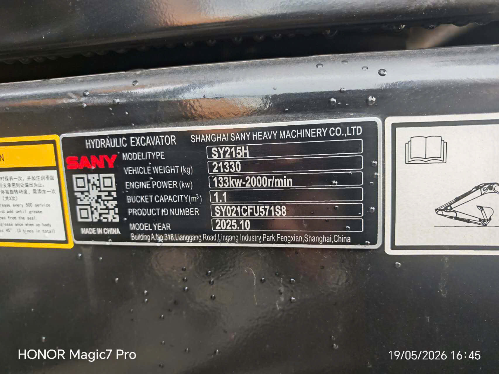 MÁY XÚC ĐÀO SANY - Ảnh 10