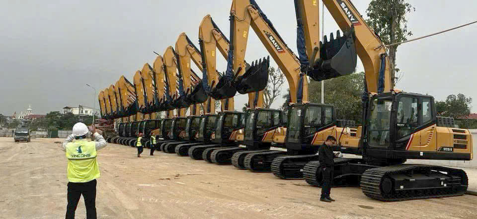 MÁY XÚC ĐÀO SANY - Ảnh 12